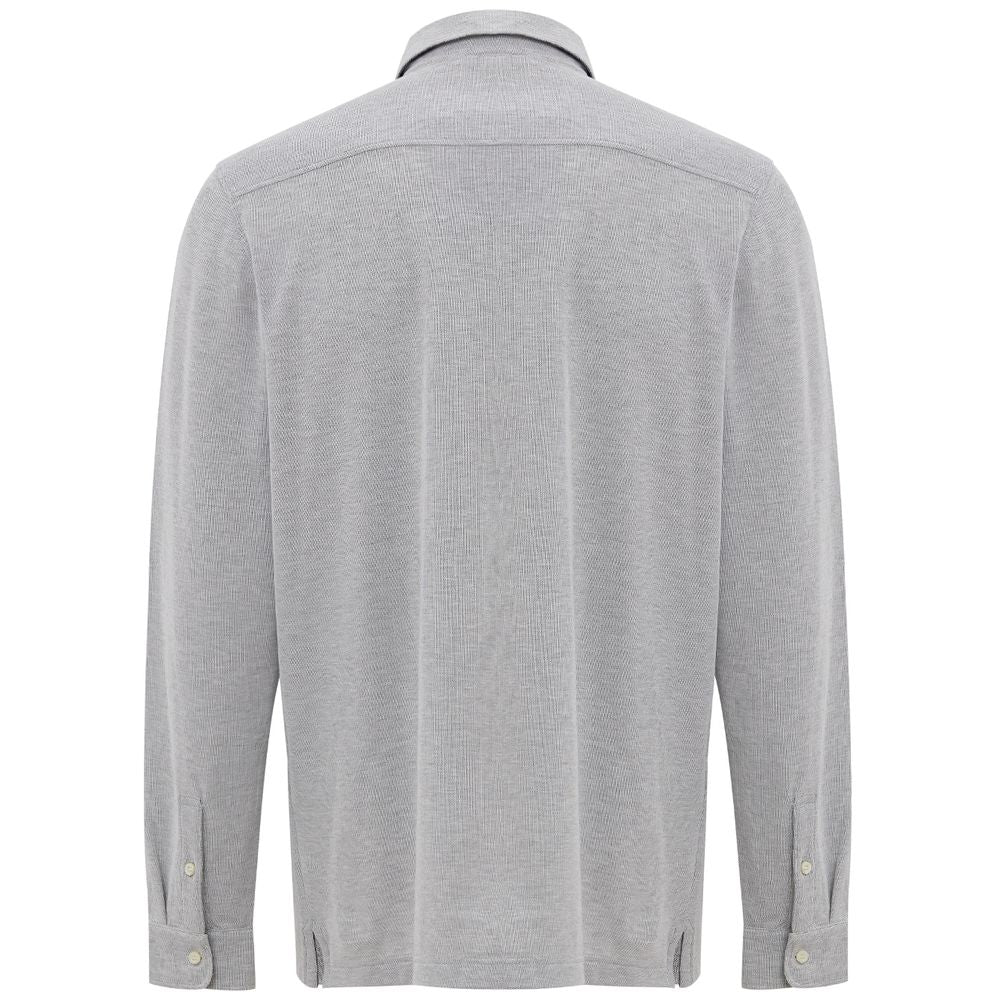 Corneliani brown cotton clothing